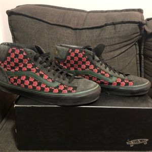 Vans x Bodega “Sub Rosa” Mid, size 11.5